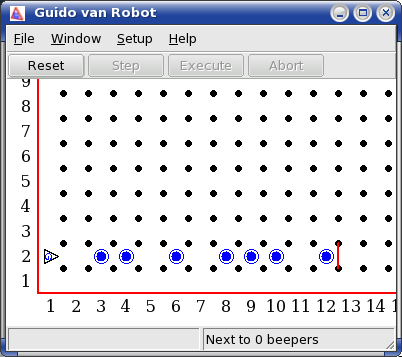 Step 8 Starting Position